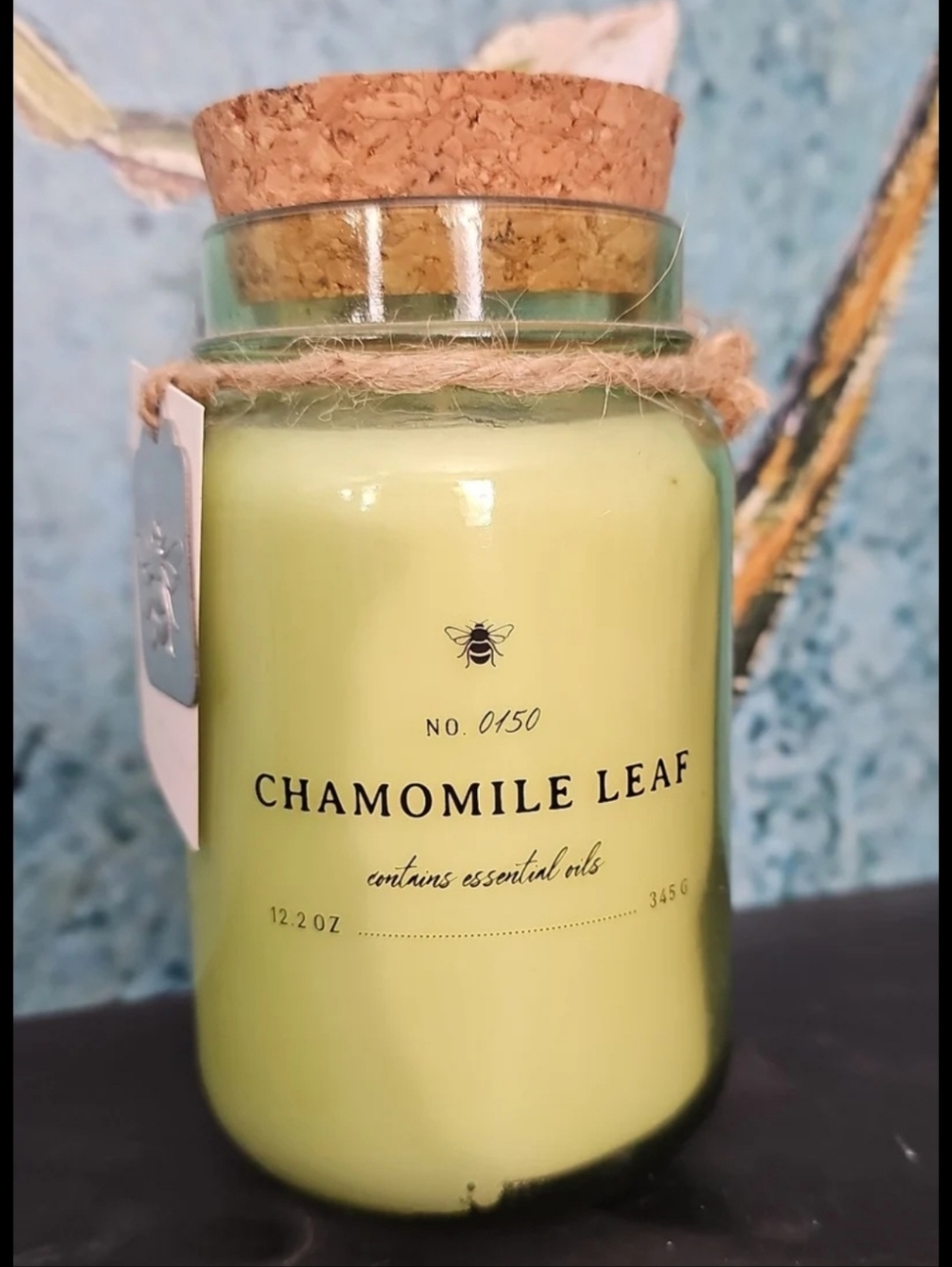 NEW Charming farmhouse DW home chamomile leaf candle